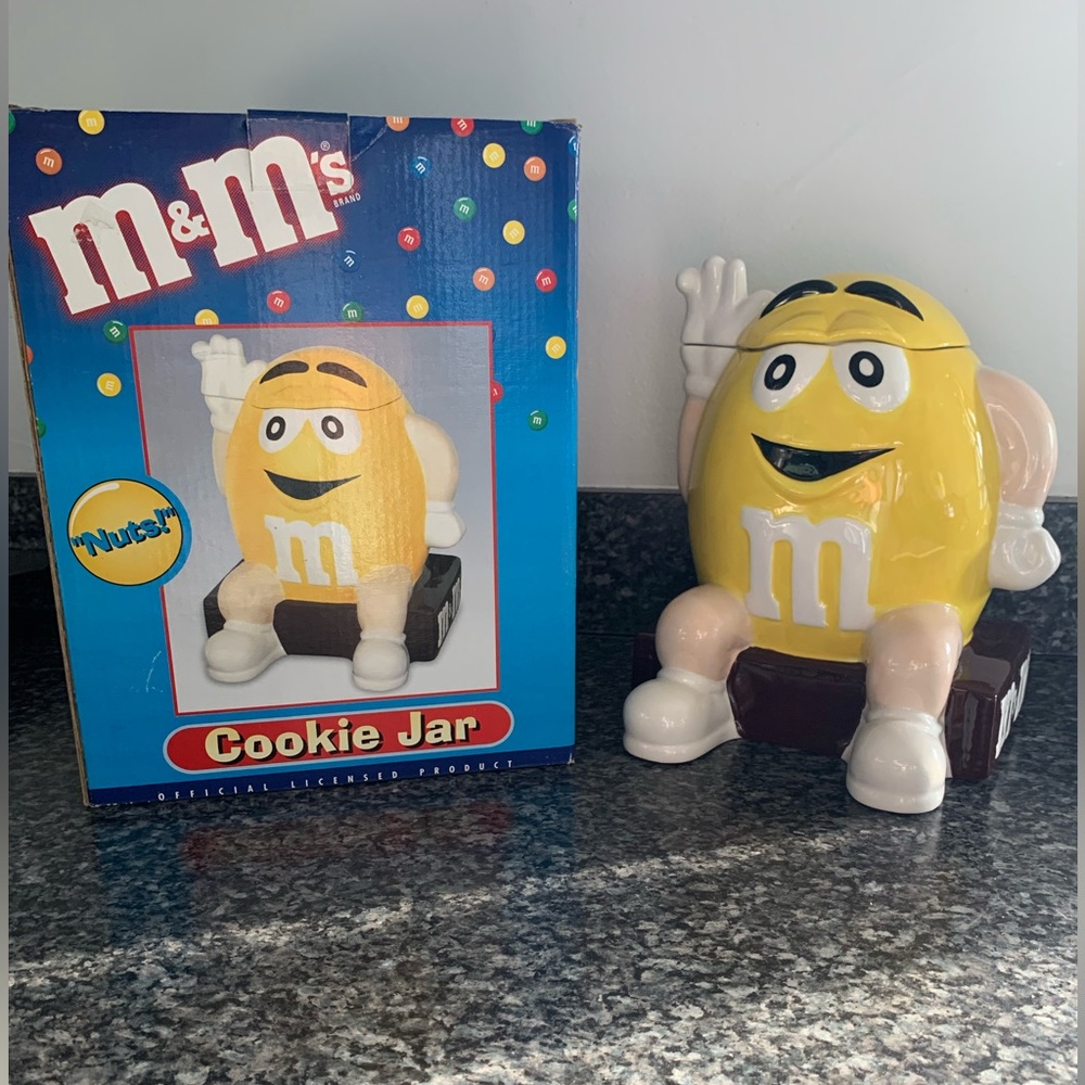 M&M’s Yellow Peanut Cookie Jar